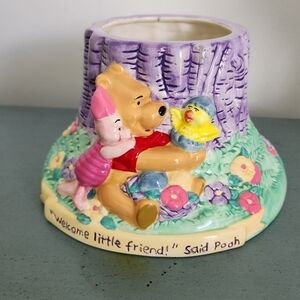Winnie the Pooh & Friends Welcome Little Friend Planter